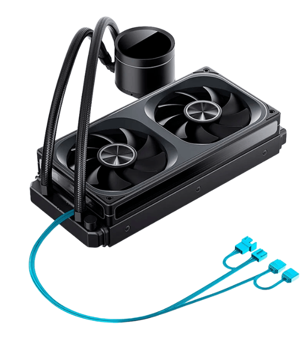 Tản nhiệt nước CPU Jonsbo TH-240 ARGB - Hiển thị nhiệt độ (Black)