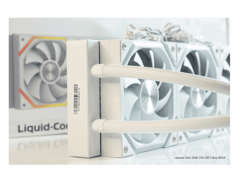 Tản nhiệt nước CPU Jungle Leopard AstroShel V2G 360 WH ARGB - Digital LCD (White)
