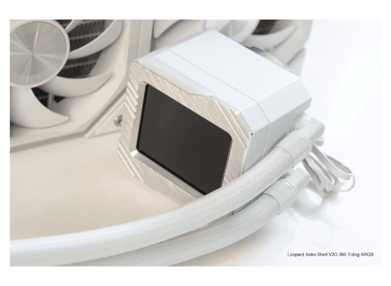 Tản nhiệt nước CPU Jungle Leopard AstroShel V2G 360 WH ARGB - Digital LCD (White)