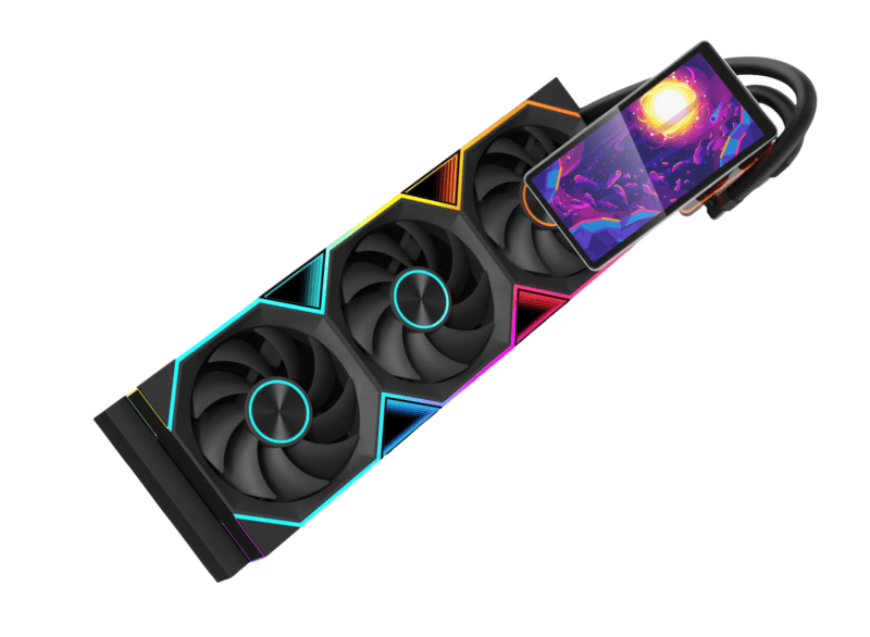 Tản nhiệt nước CPU Jungle Leopard Pro Flow 360 ARGB (Black)