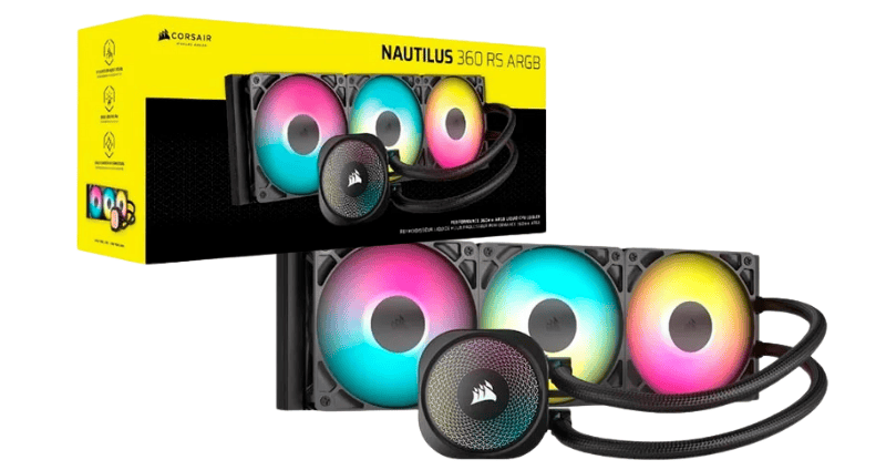 Tản nhiệt nước Corsair NAUTULUS 360 RS ARGB (VW-9060093-WW)
