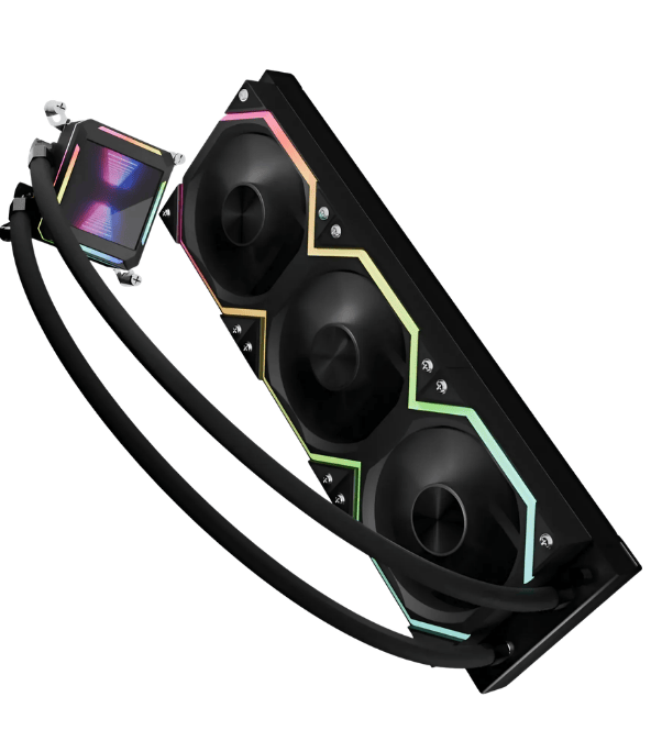 Tản nhiệt nước Leopard Astro Shell 360 ARGB Digital LCD - Black