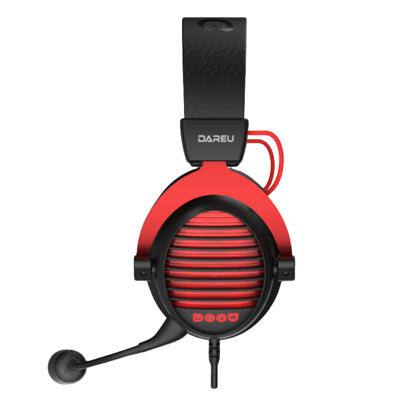 Tai nghe Dareu Miracle EH925 MAX - 7.1 (Black - Red)