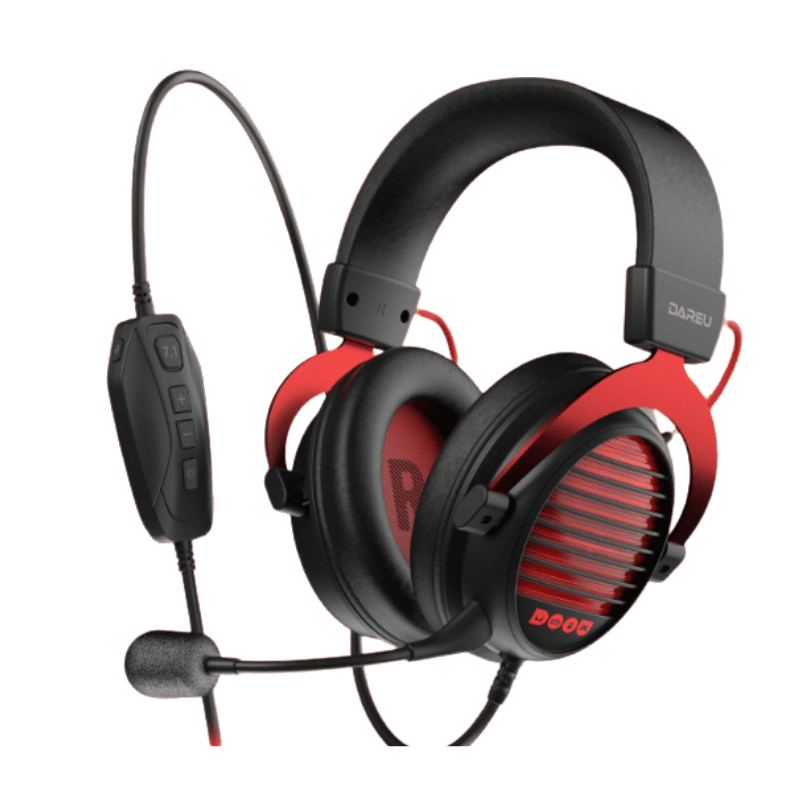 Tai nghe Dareu Miracle EH925 MAX - 7.1 (Black - Red)