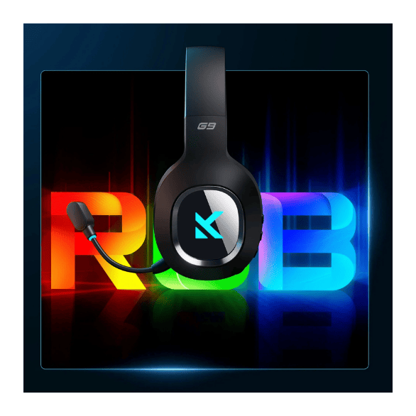 Tai nghe không dây MCHOSE G9 PRO MC-G9-3 - RGB - 7.1 (Black) (Giữ lại Box để bảo hành)