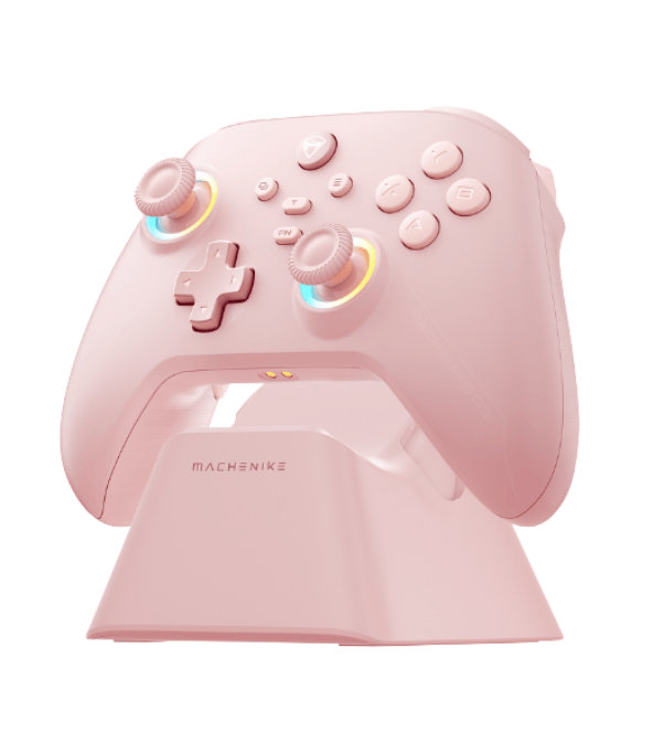 Tay cầm Machenike G3 v2 Tri-mode Pink