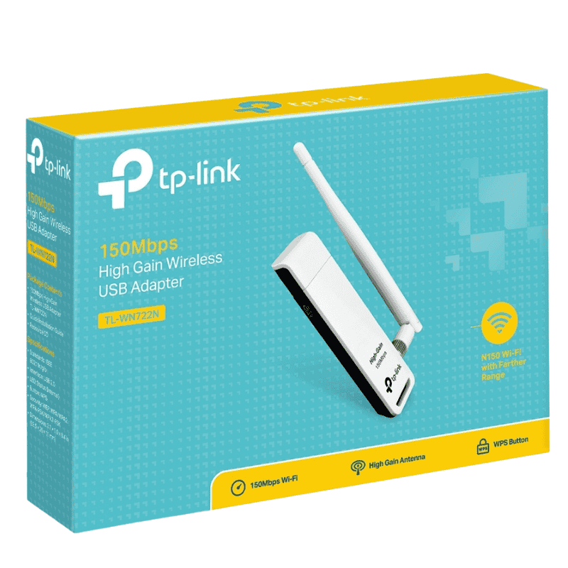 USB WiFi TP-Link TL-WN722N Wireless 150Mbps