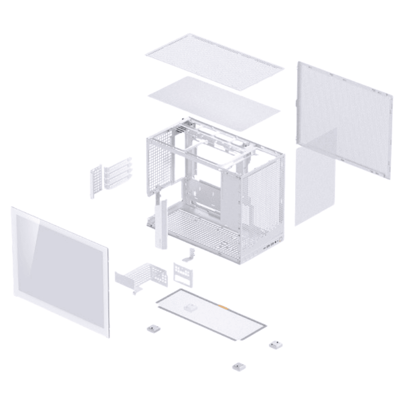 Vỏ Case Jonsbo D32 Pro White (M-ATX / ITX)