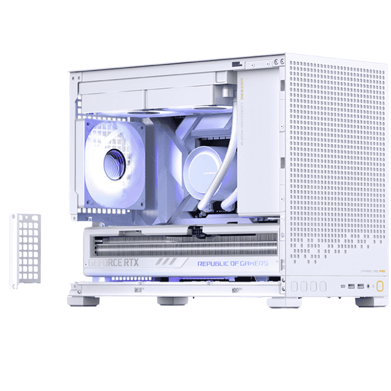 Vỏ Case Jonsbo D32 Pro White (M-ATX / ITX)