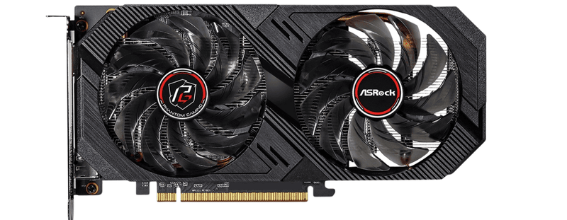 Card màn hình ASRock Radeon RX 6500 XT PHANTOM GAMING 8GB OC GDDR6 (RX6500XT PG 8GO)a