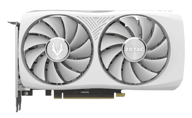 ZOTAC GAMING GEFORCE RTX 4060 8GB TWIN EDGE OC WHITE EDITION