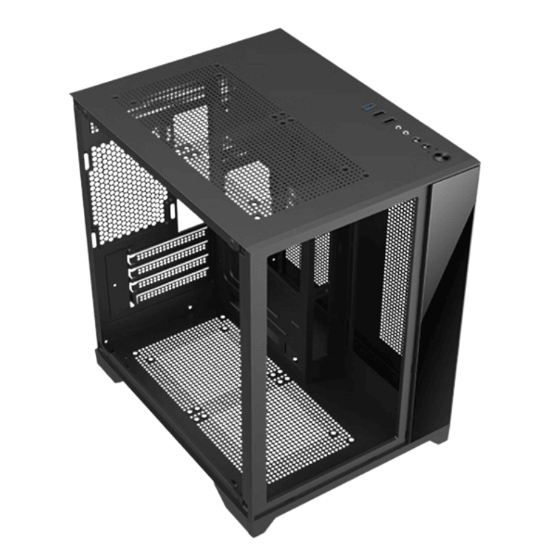 Case Magic Aqua-M Elite - M-ATX - Black