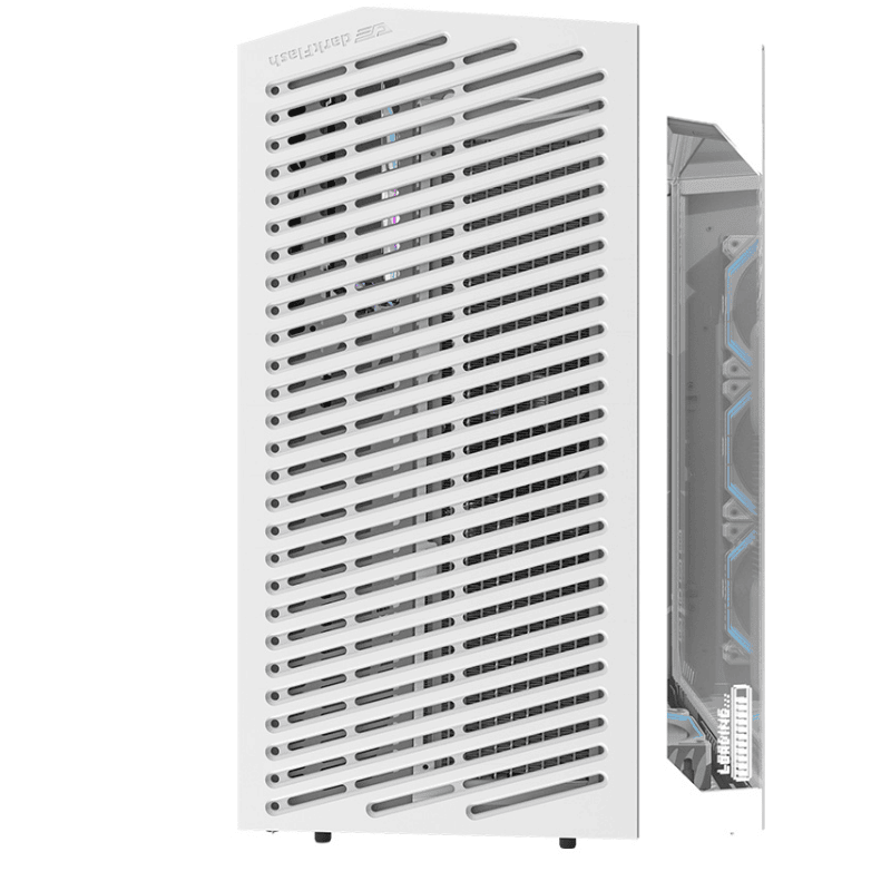 Case DarkFlash DY470 - ATX (White) (No Fan)