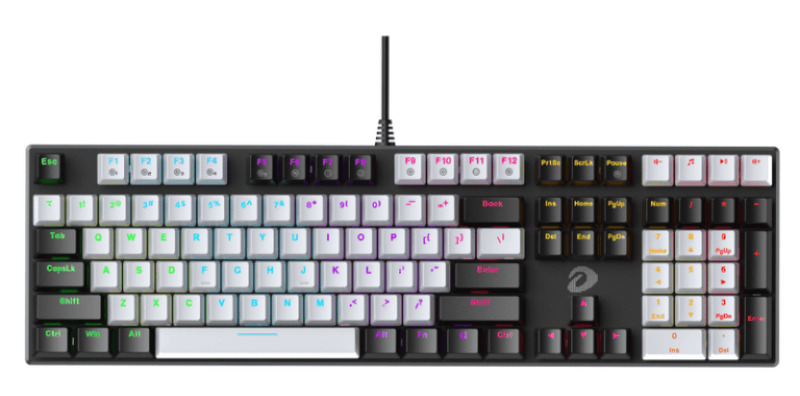 BÀN PHÍM CƠ DAREU EK810X RGB - SWITCH BLUE (BLACK-GREY)