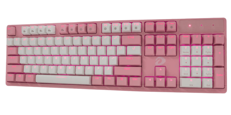 Bàn Phím Gaming Dare-U EK1280S Pink-White 