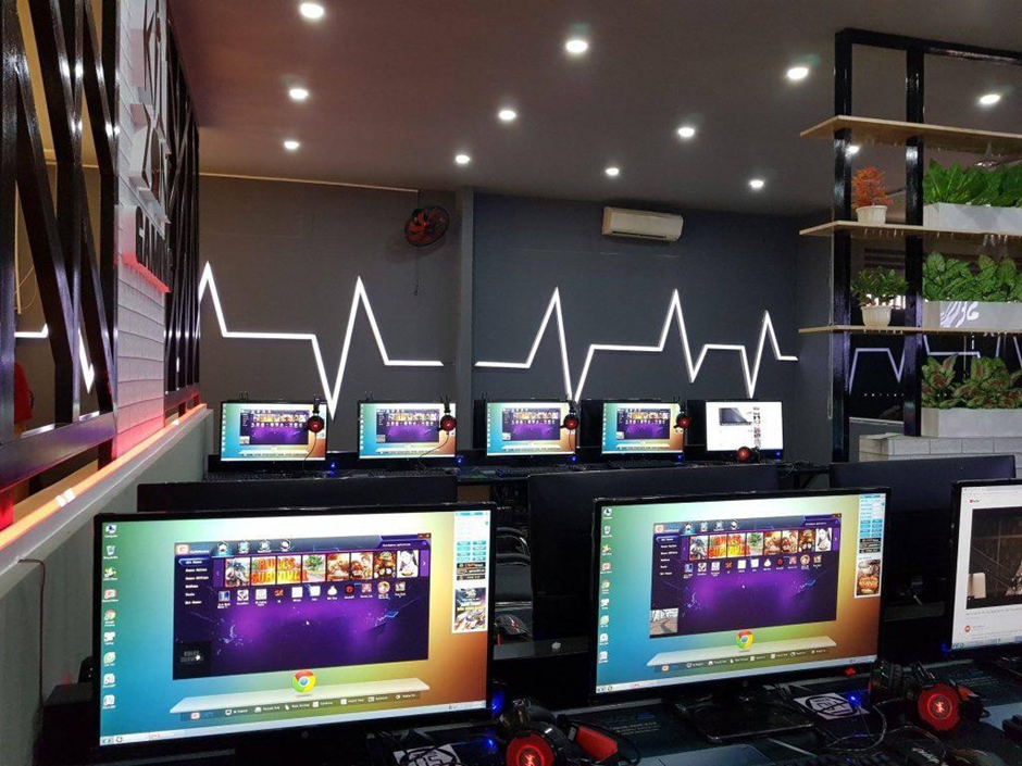 Thi công lắp đặt phòng Net