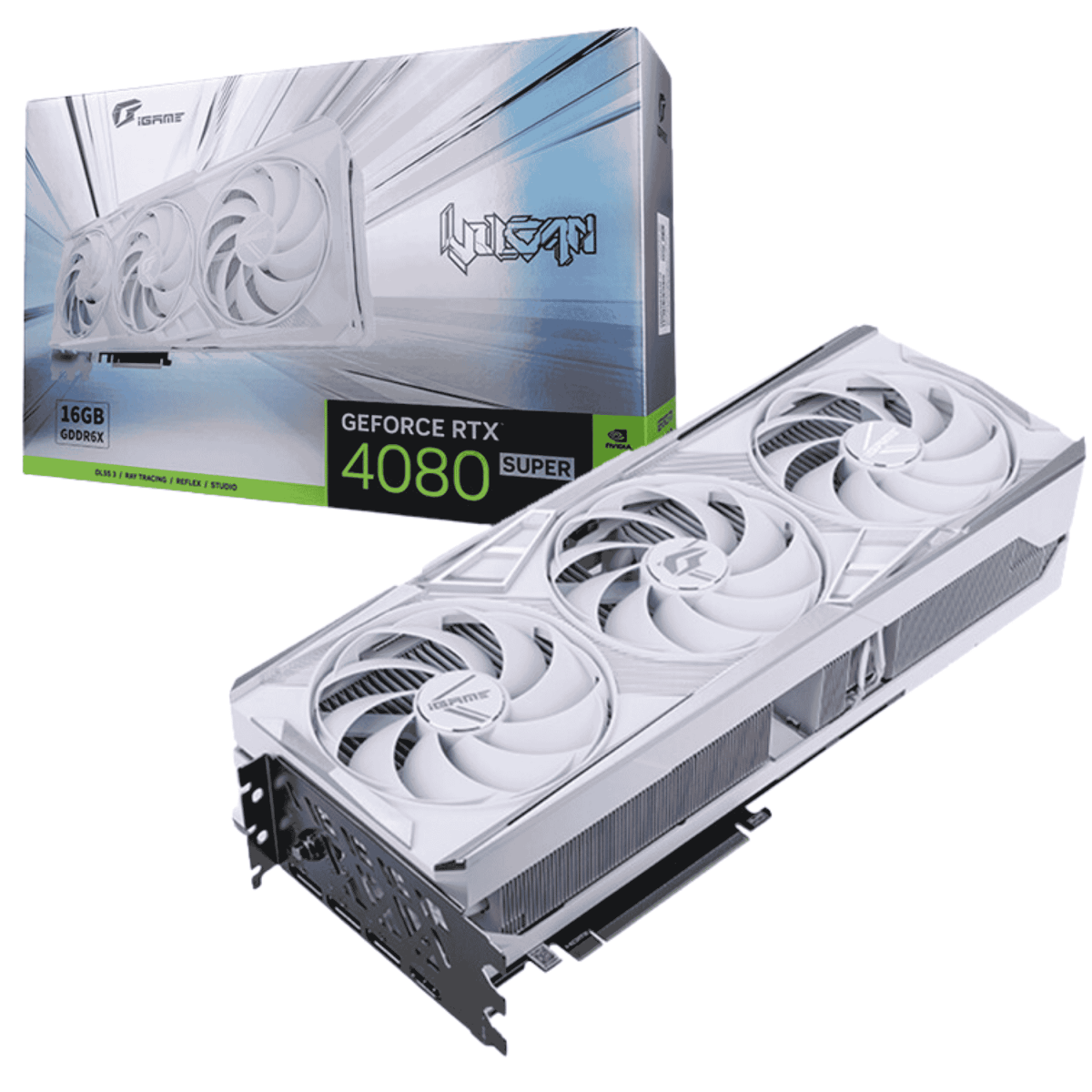 CARD MÀN HÌNH COLORFUL IGAME GEFORCE RTX 4080 SUPER VULCAN W OC 16GB-V