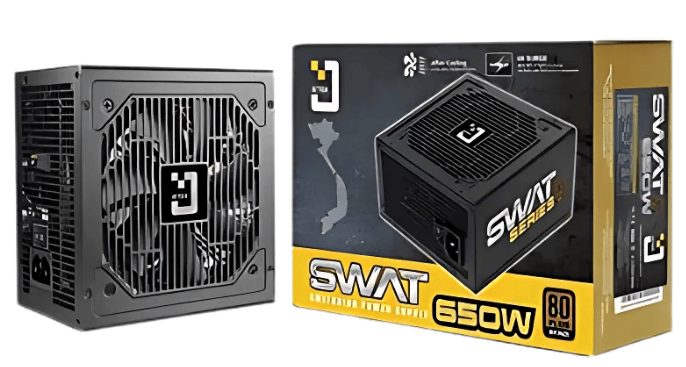 Nguồn Jetek MaxWatt MW650 650W V2(Màu đen)