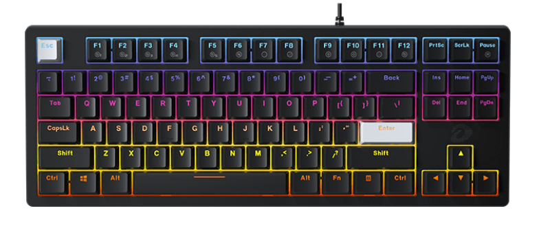 Bàn Phím Cơ Dareu Ek87 V2 Red Switch