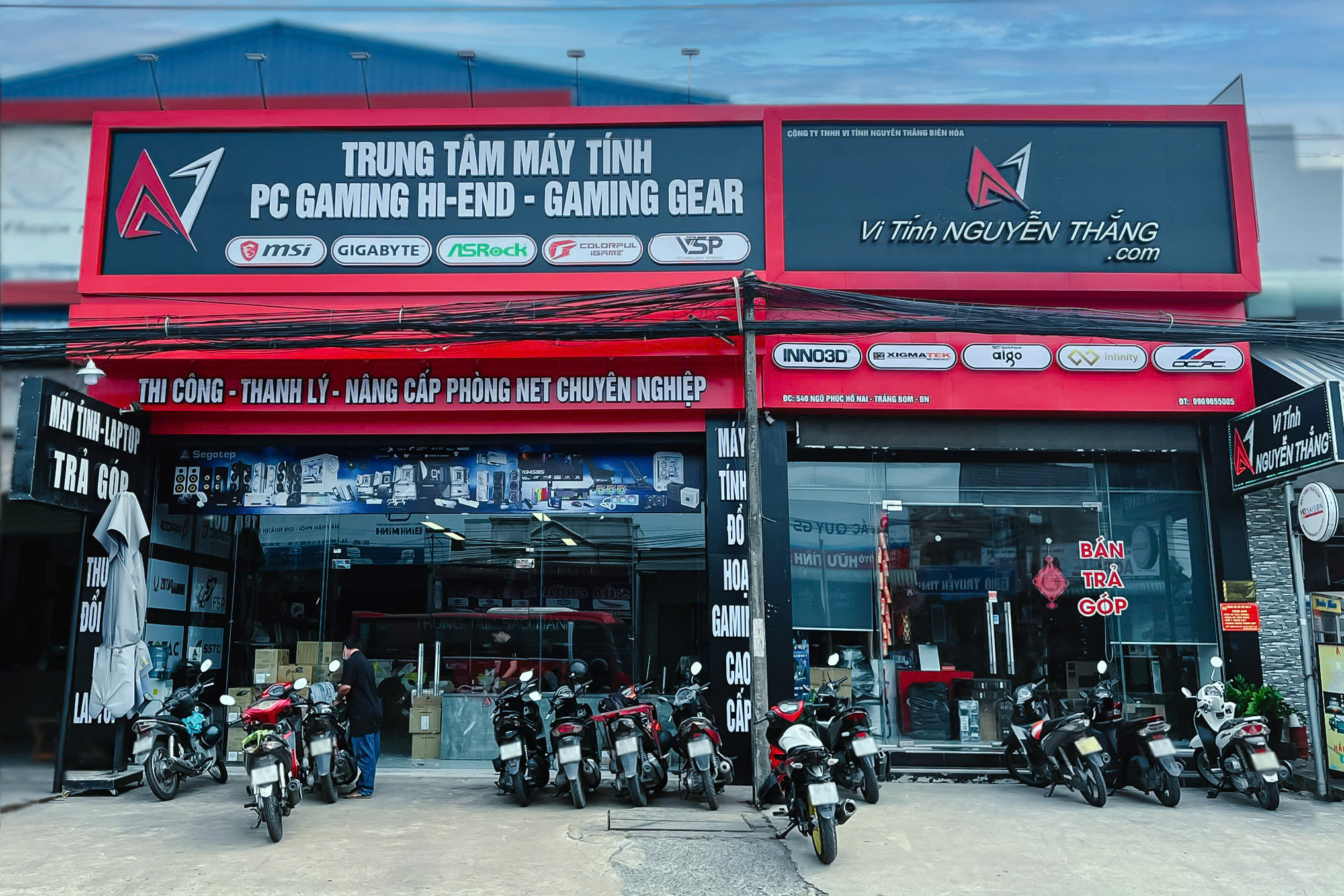 Thi Công Phòng Net Trọn Gói Chuyên Nghiệp – Vi Tính Nguyễn Thắng