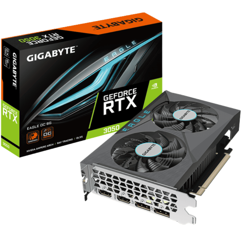 Card màn hình GIGABYTE RTX3050 EAGle OC 6GB