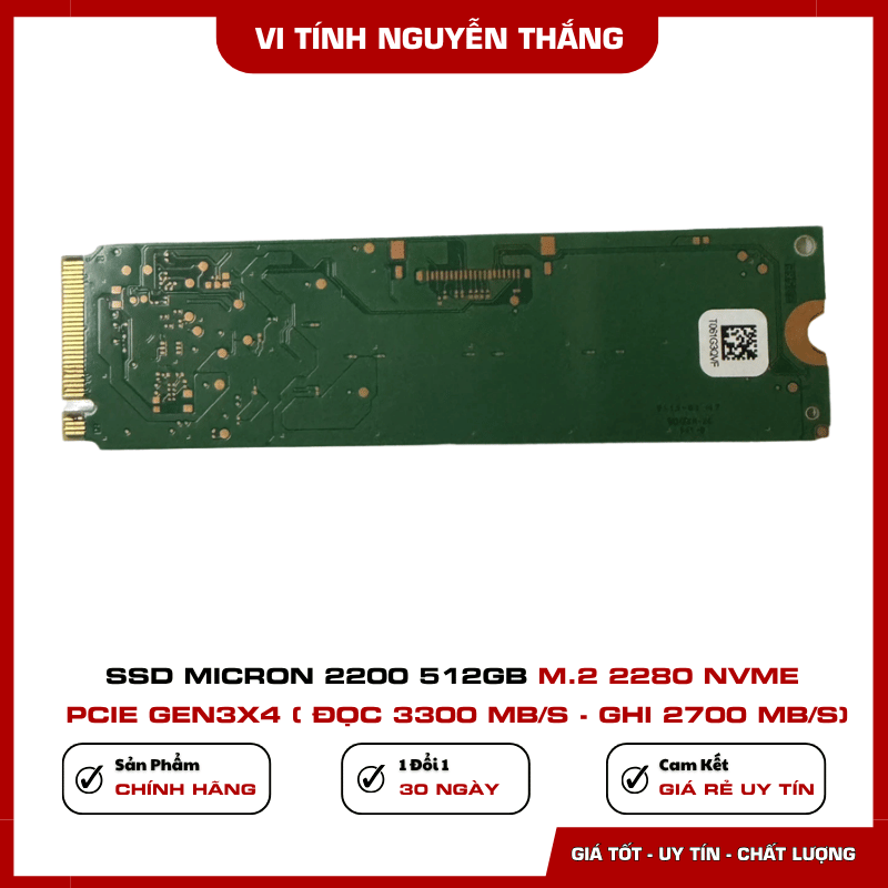 Tốc độ SSD Micron 2200 512GB