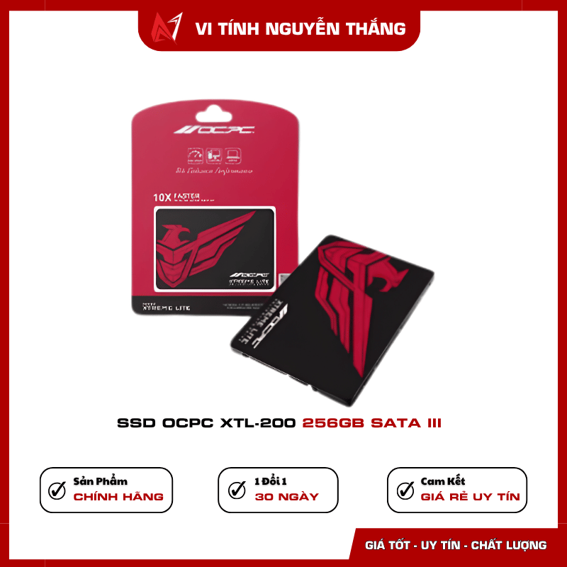 SSD OCPC XTL-200 256GB chuẩn SATA III 2.5 inch