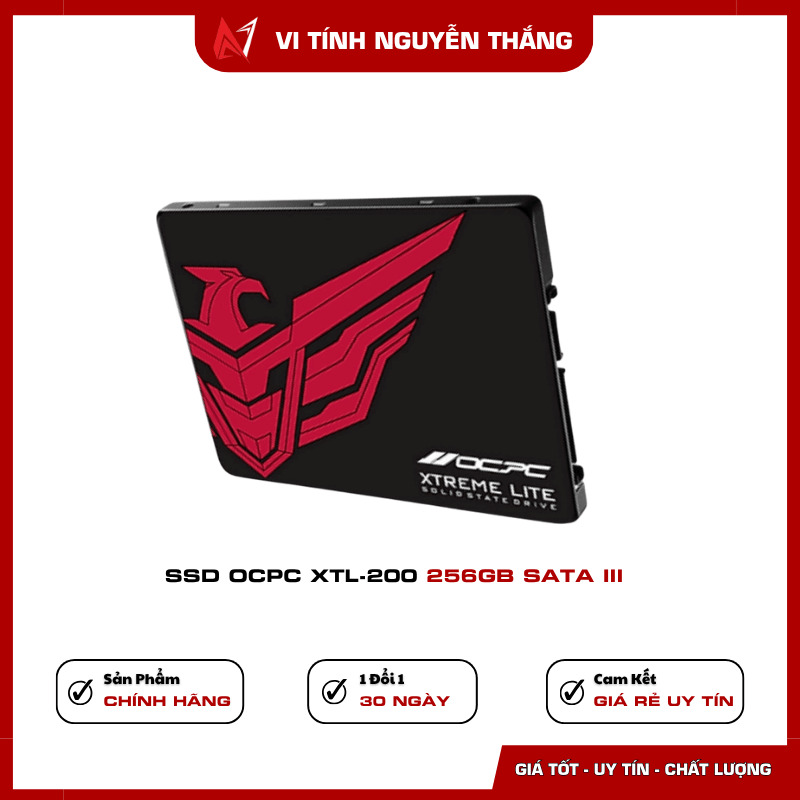 SSD OCPC XTL-200 256GB nâng cấp máy tính văn phòng
