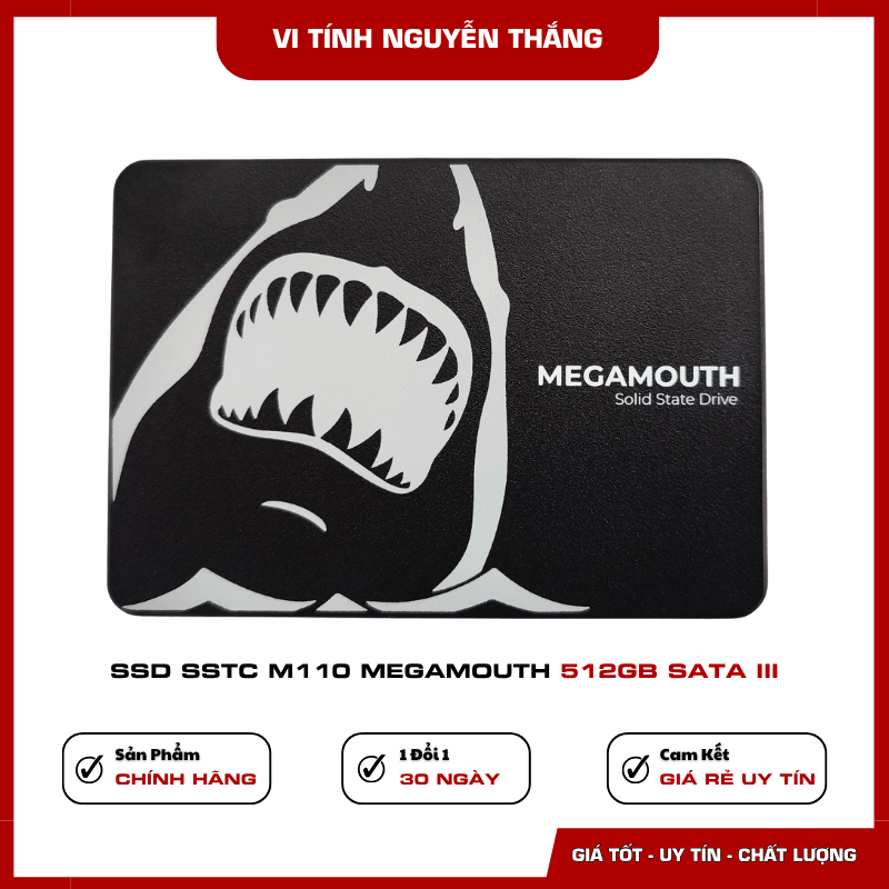 SSD SSTC M110 Megamouth 512GB SATA III SSD SSTC M110 Megamouth 512GB SATA III