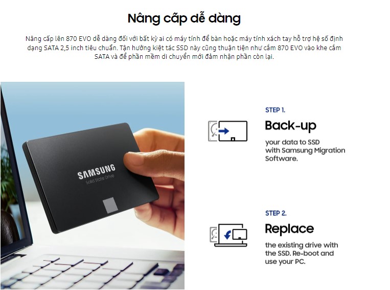 Ổ cứng SSD Samsung 870 EVO