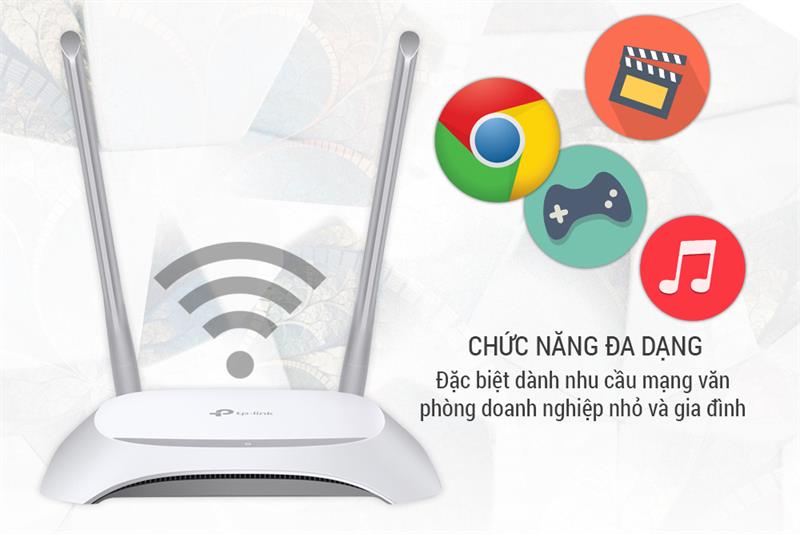 Bộ phát wifi TP-Link TL-WR840N Wireless N300Mbps