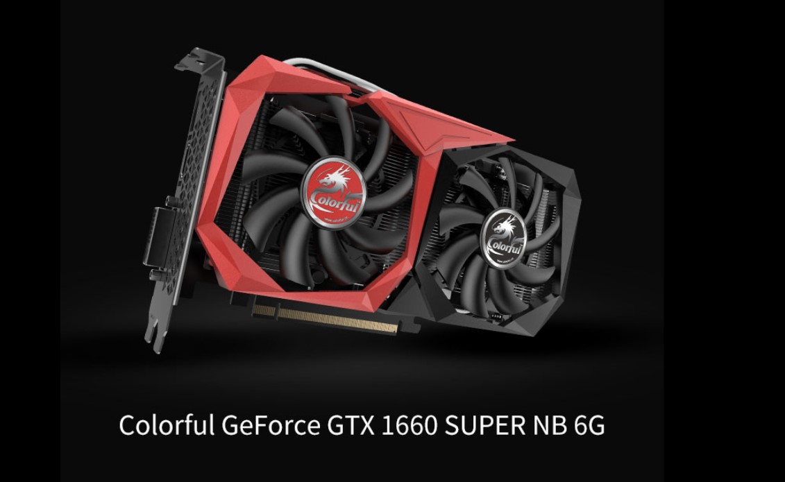 Card màn hình Colorful GTX 1660 SUPER NB 6G-V