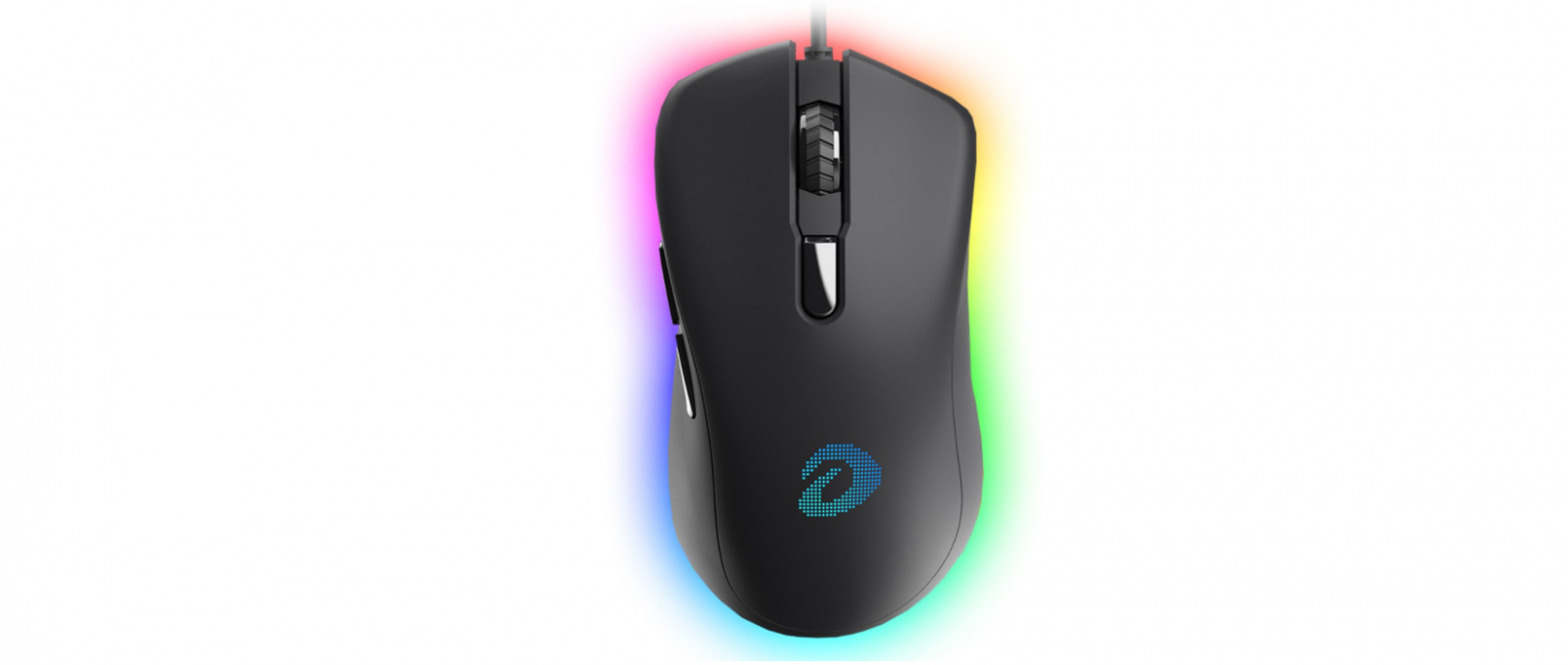 Chuột chơi game Dareu EM908 RGB USB Black có thiết kế đẹp mắt