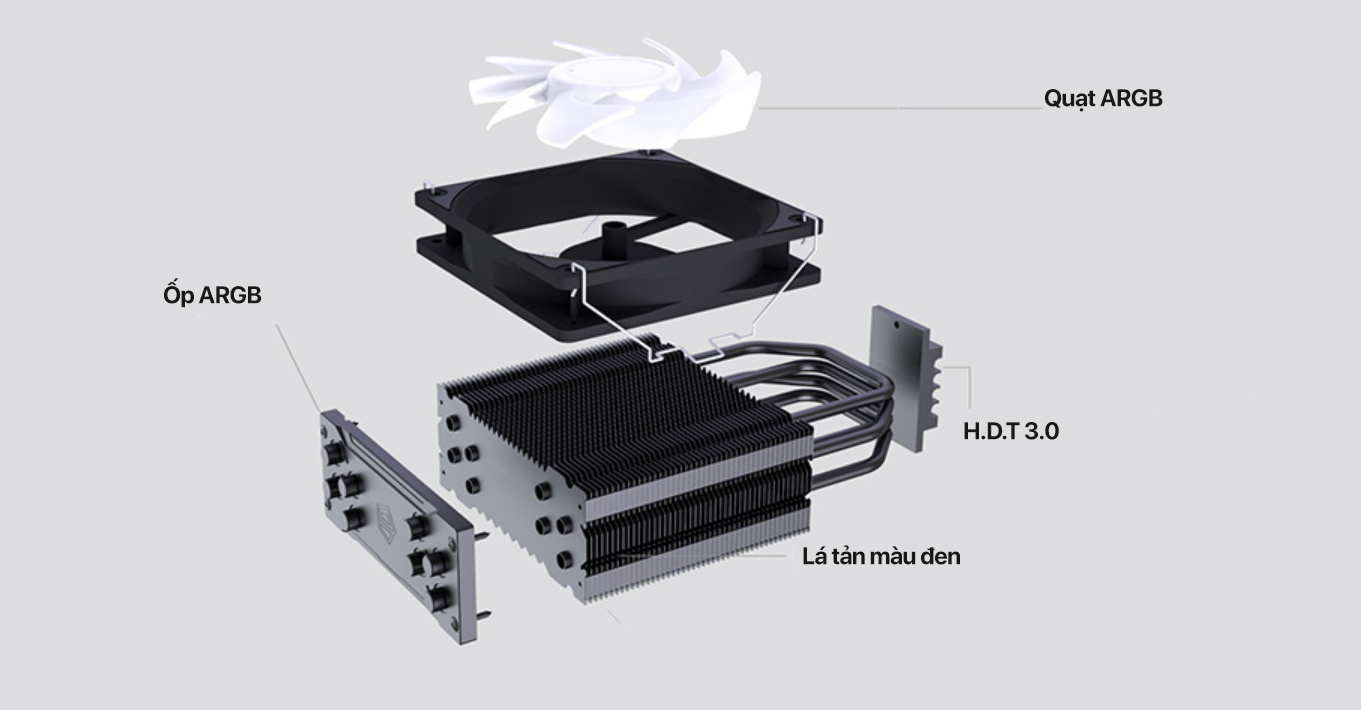 Tản Nhiệt CPU ID-COOLING SE-224-XT ARGB V3