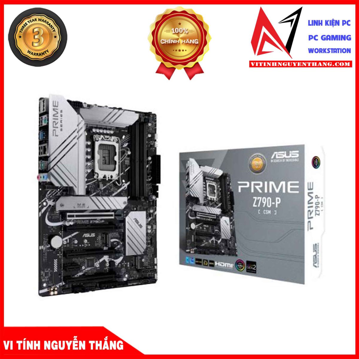 main asus prime z790m plus csm ddr5 - vi tinh nguyen thang