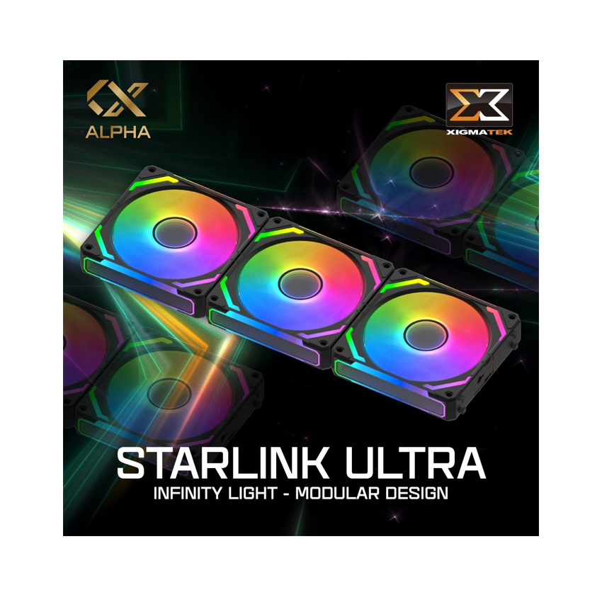 BỘ 3 FAN XIGMATEK STARLINK ULTRA ARGB - VI TÍNH NGUYỄN THẮNG