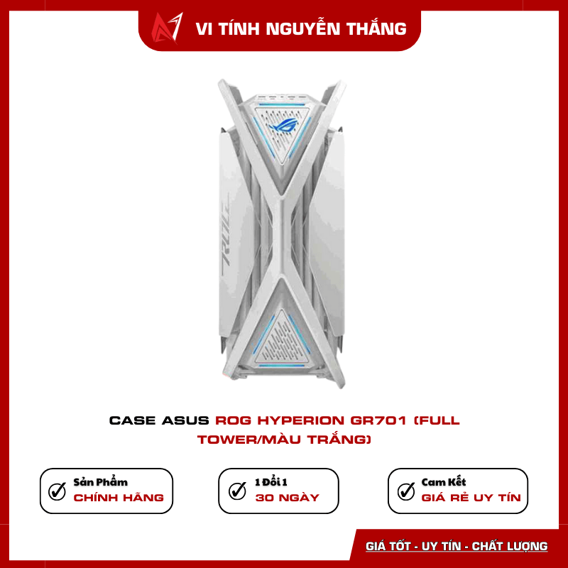 Case ASUS ROG Hyperion GR701 Full Tower Màu Trắng