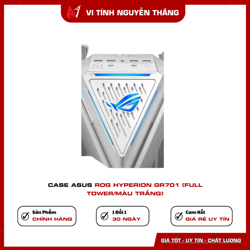 Case ASUS ROG Hyperion GR701 Full Tower Màu Trắng