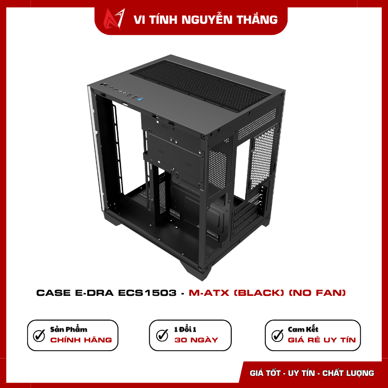 Vỏ case E-Dra ECS1503 hỗ trợ main M-ATX ITX