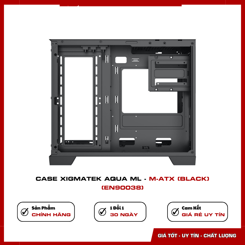 Build PC với case Xigmatek AQUA ML EN90038 tại Vi Tính Nguyễn Thắng
