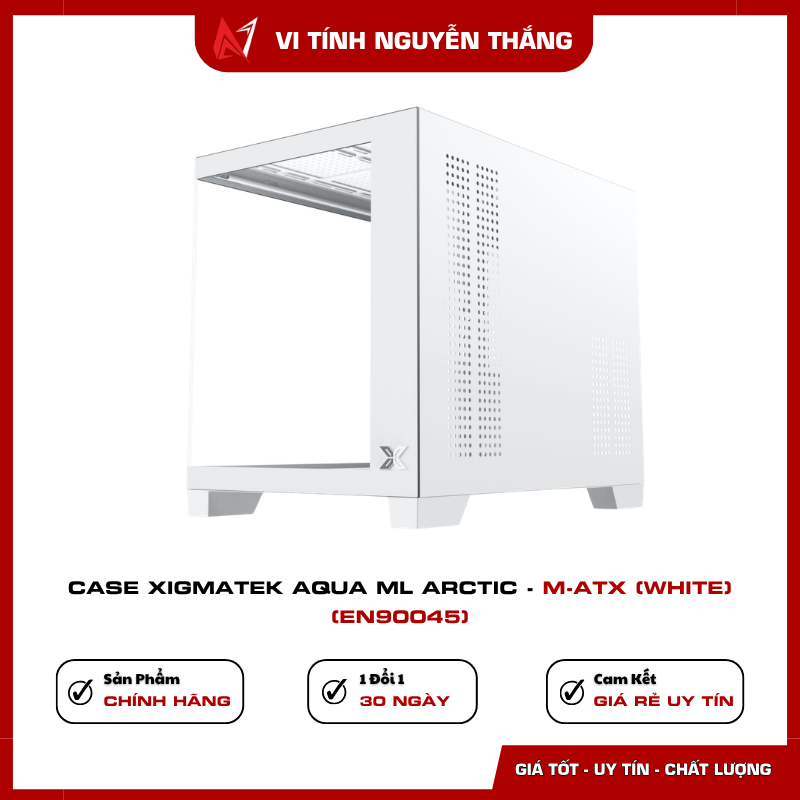 Case Xigmatek AQUA ML Arctic hỗ trợ VGA dài 400mm