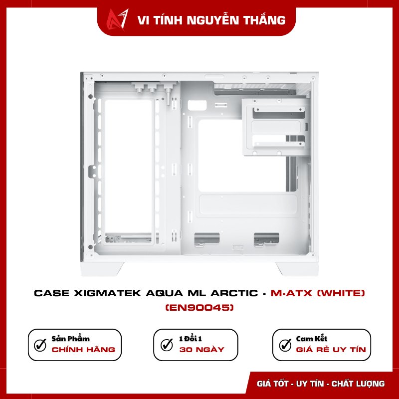 Cổng kết nối Case Xigmatek AQUA ML Arctic EN90045