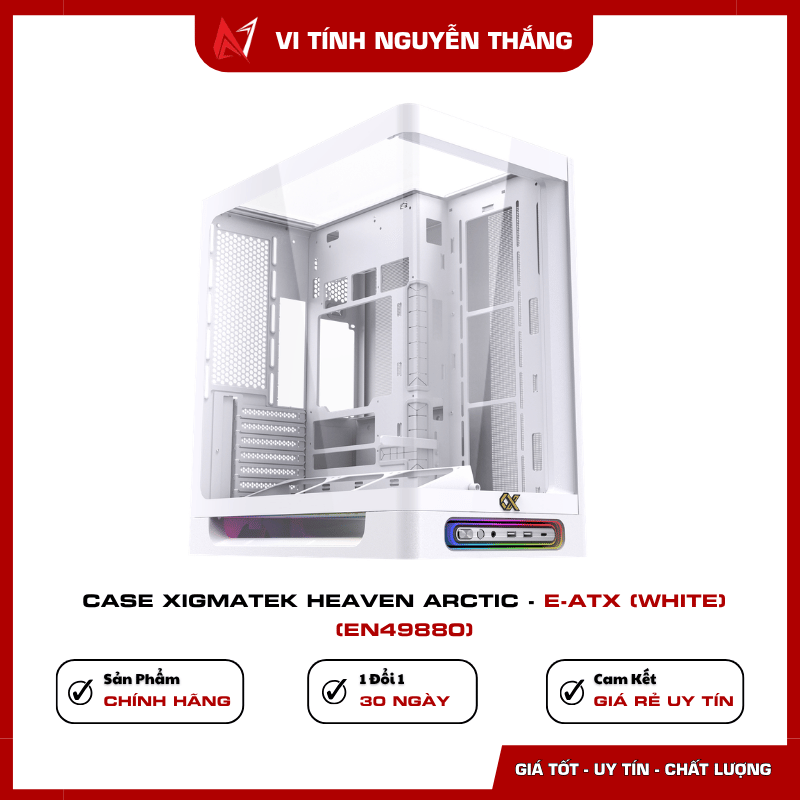 Case Xigmatek Heaven Arctic EN49880 thiết kế rộng rãi