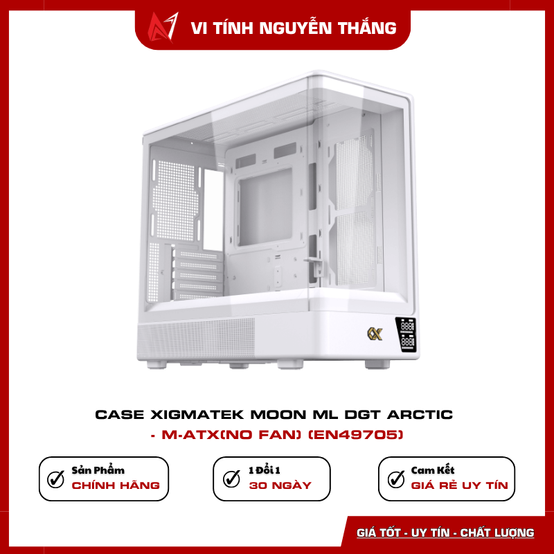 Case Xigmatek Moon ML DGT Arctic