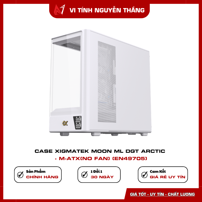 Case Xigmatek Moon ML DGT Arctic RGB