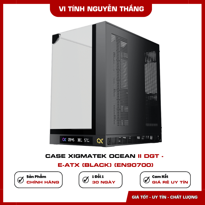 Case Xigmatek Ocean II DGT hỗ trợ VGA dài tối đa 400mm