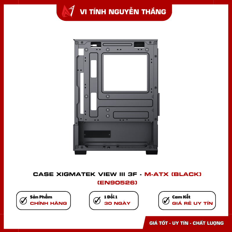 Case Xigmatek View III 3F có cổng USB 3.0 USB 2.0 HD Audio