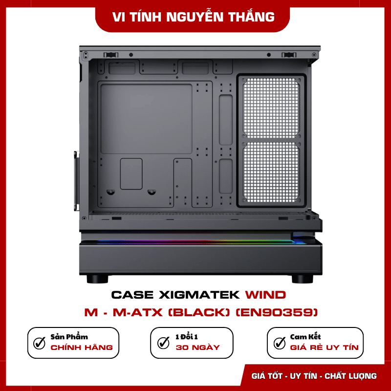 Cổng kết nối Case Xigmatek Wind M Black