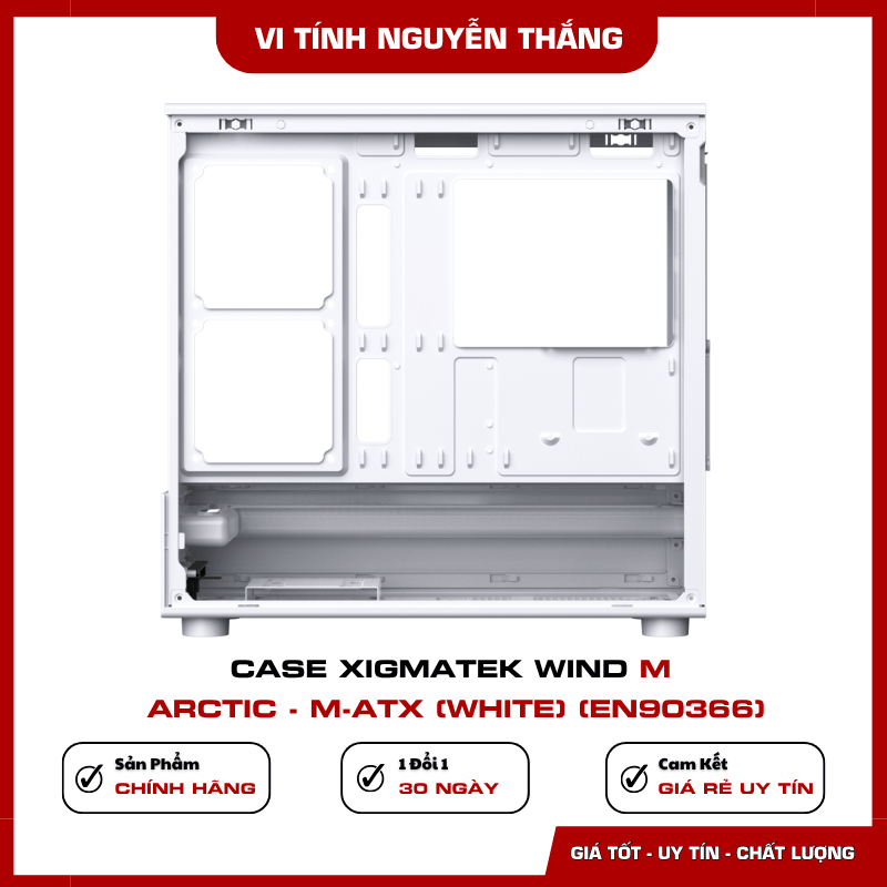 Khả năng tản nhiệt Case Xigmatek Wind M Arctic EN90366
