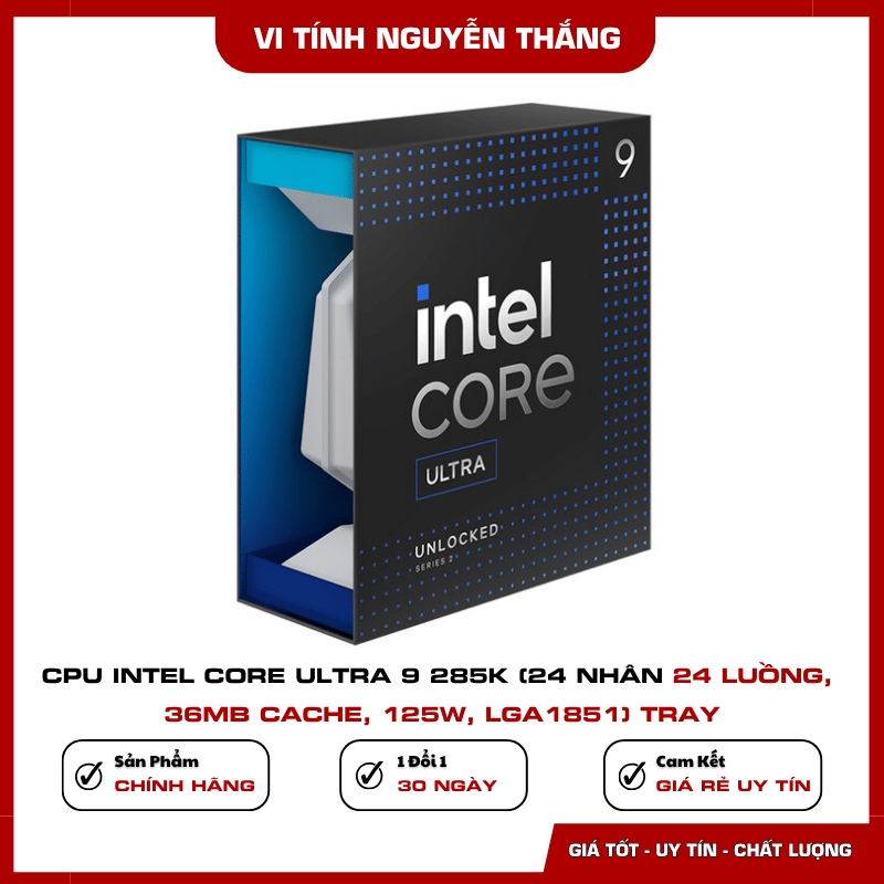Intel Core Ultra 9 285K Intel Graphics và Intel AI Boost